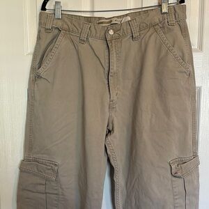 Levi's SilverTab men’s tan khaki cargo pants size 36